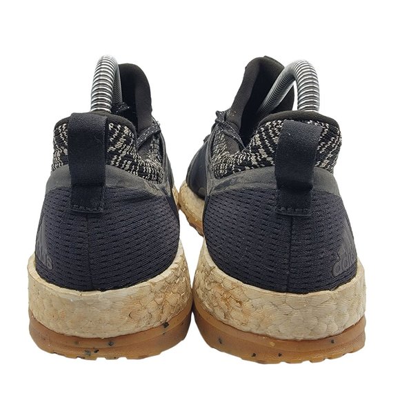 Adidas Pure Boost X Womens All Terrain Running Shoes BY2691 Black Whte Size 8 - Picture 6 of 12